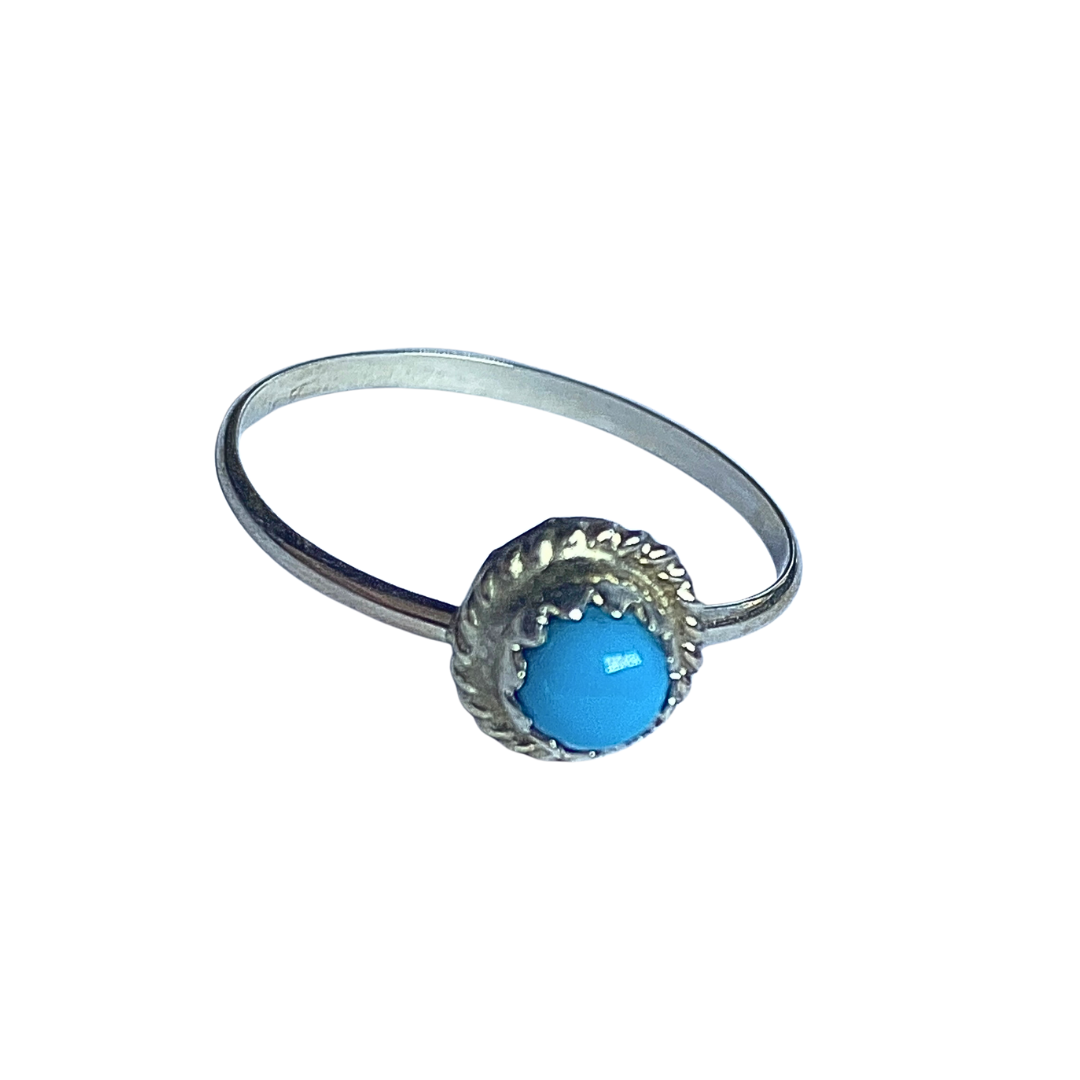 Turquoise Ring - Mary Ann Niha Zuni