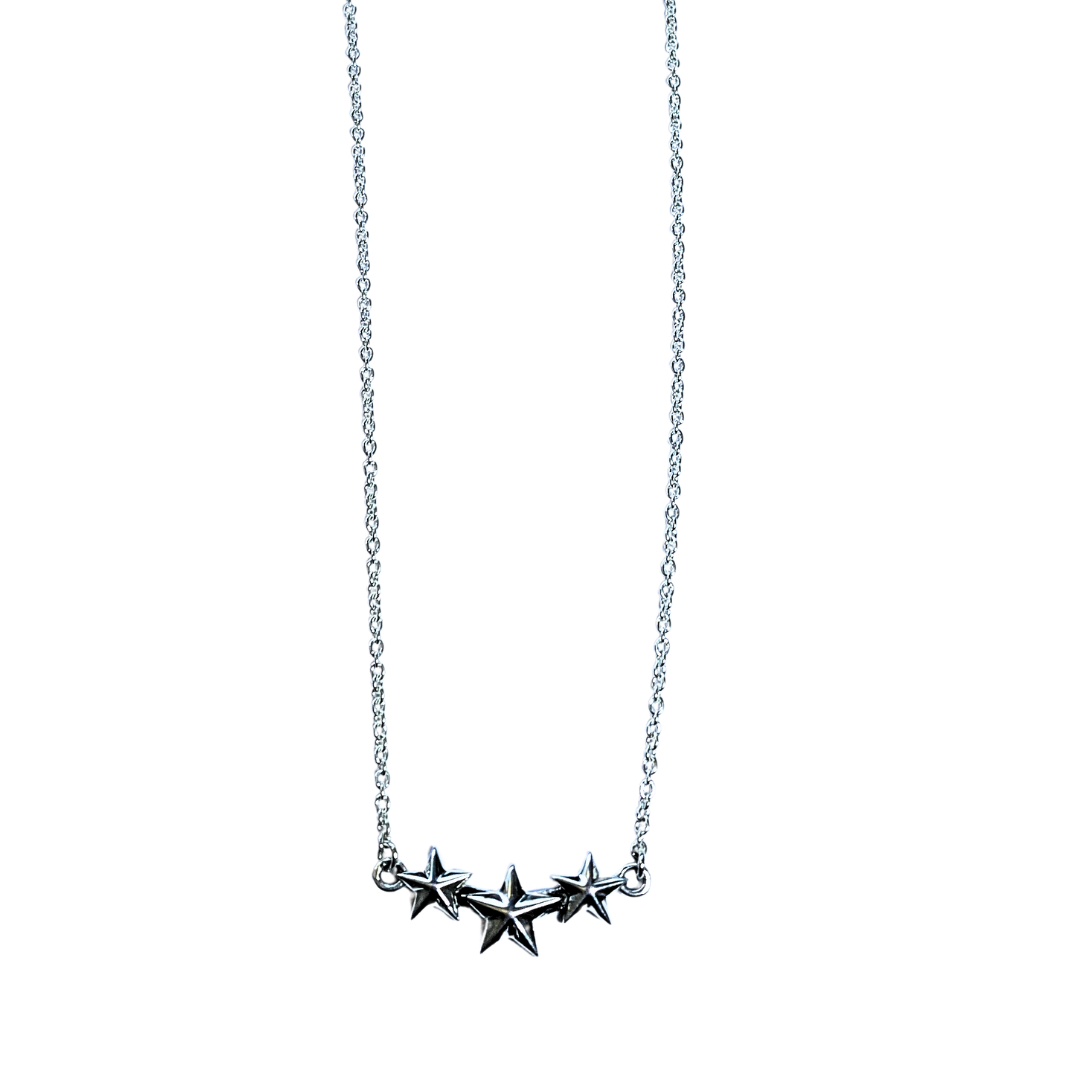 Silver Star Necklace