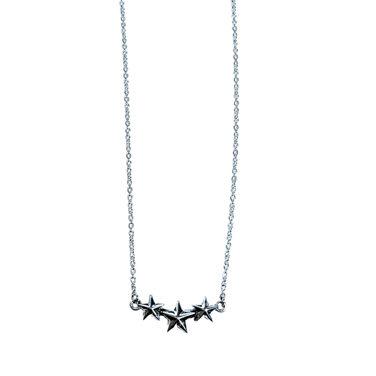 Silver Star Necklace