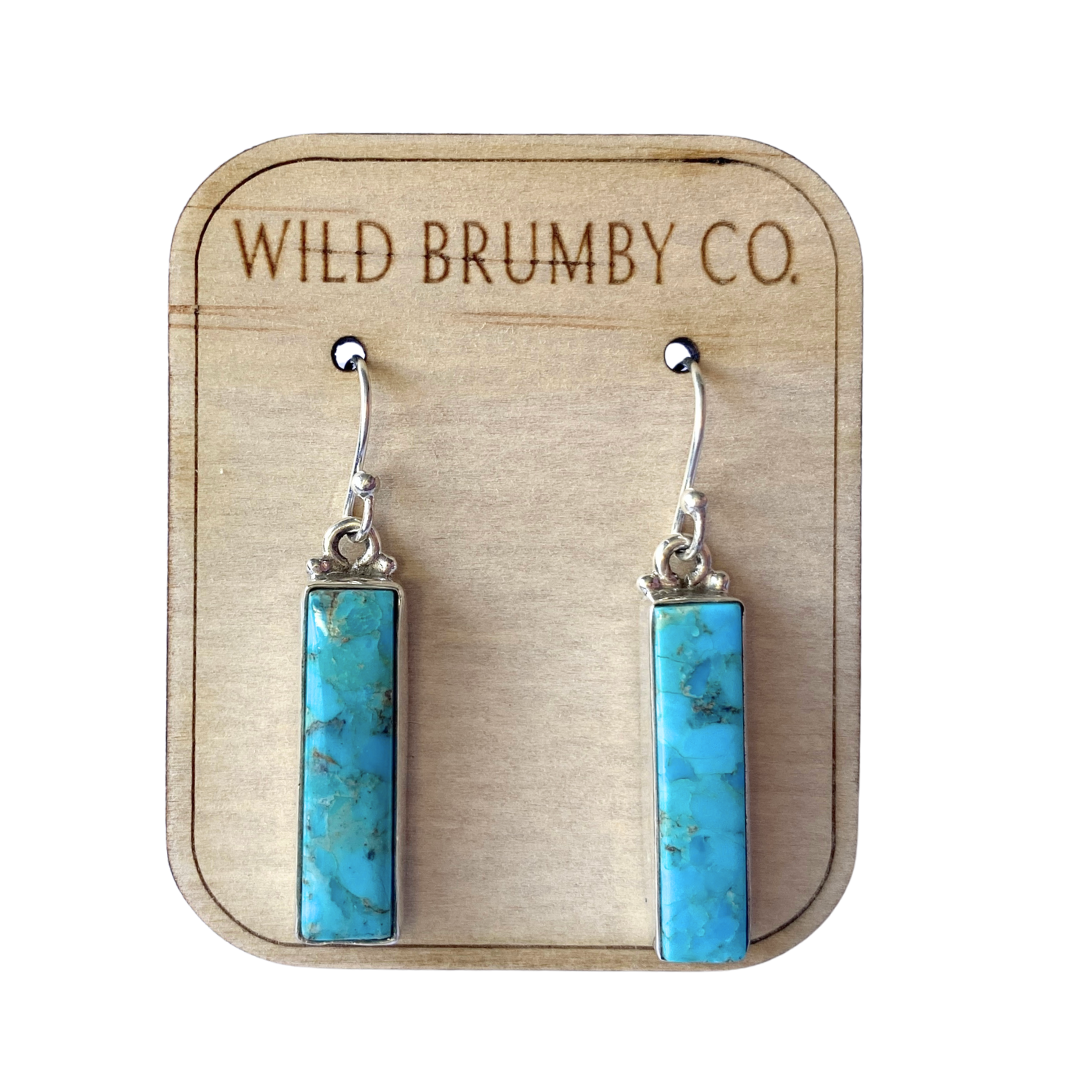 Kingman Turquoise Earrings