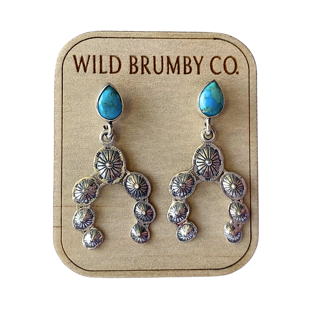 Kingman Turquoise Earrings
