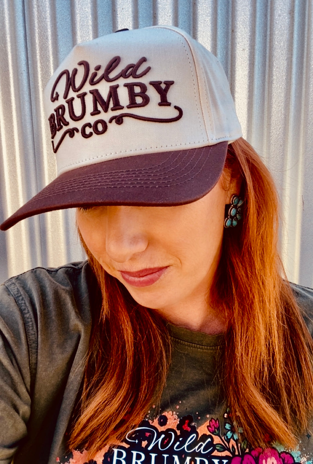 Judy Signature Trucker Cap - Brown