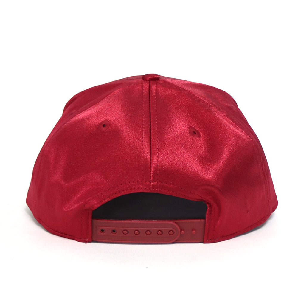 Penny Red Satin Trucker Cap - Launching 8pm Sunday
