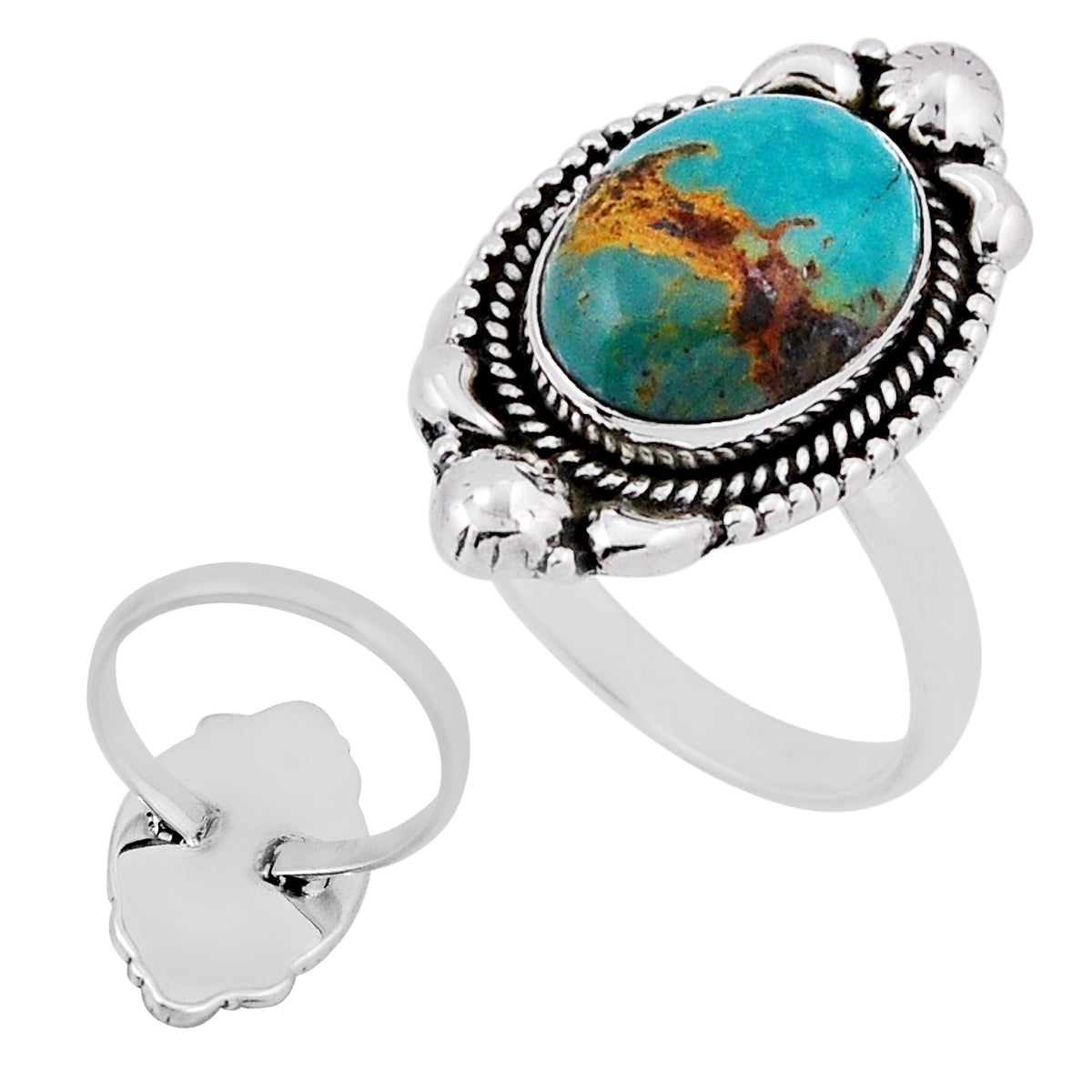 Snow River Oval Ring